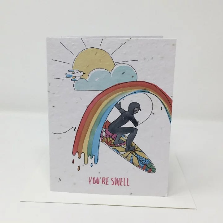 Jill + Jack - Plantable Greeting Card - You're Swell