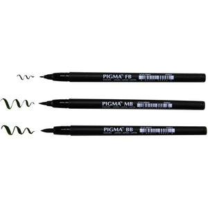 Pigma Pen - Pro Brush Pen MB Black