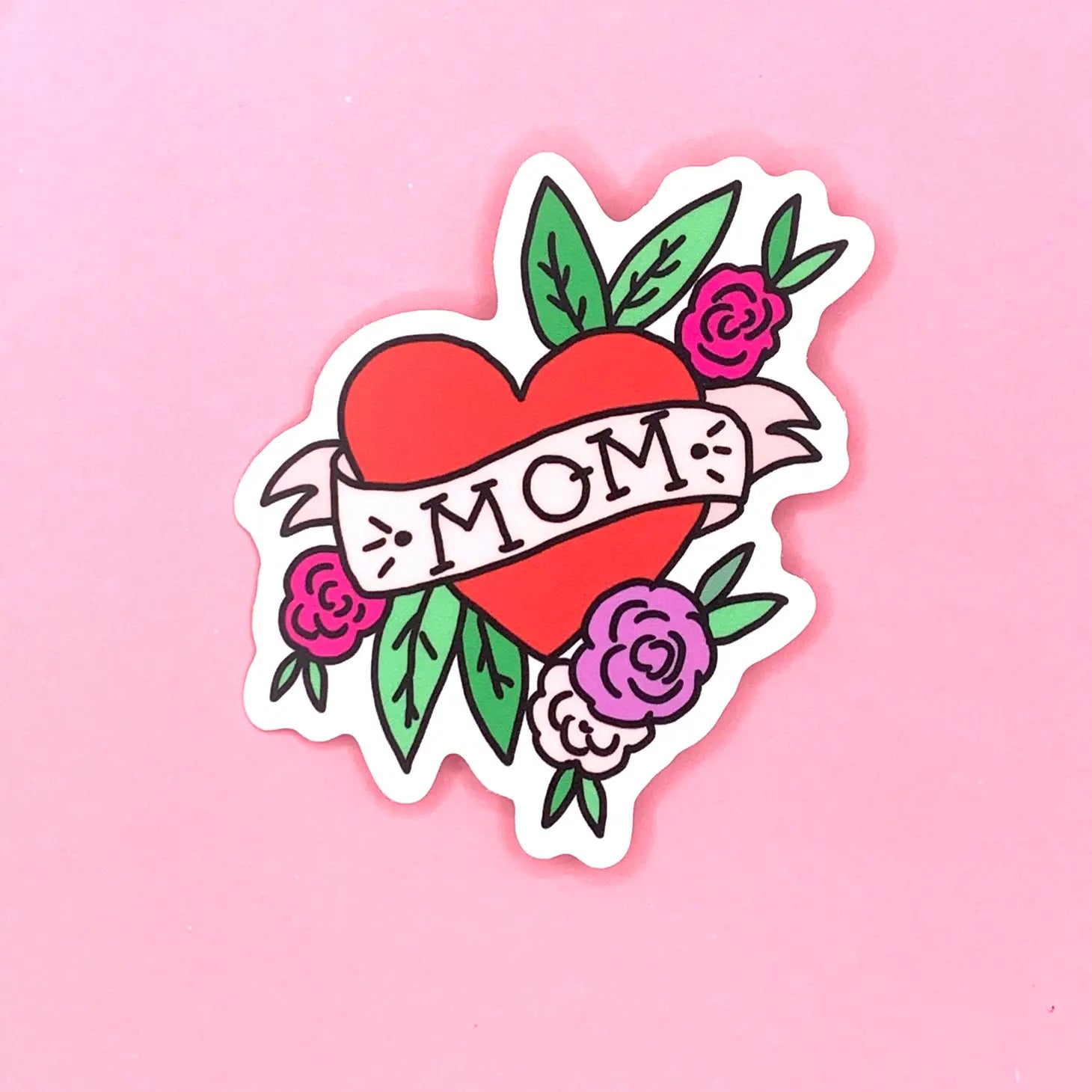 Sticker - Mom Floral