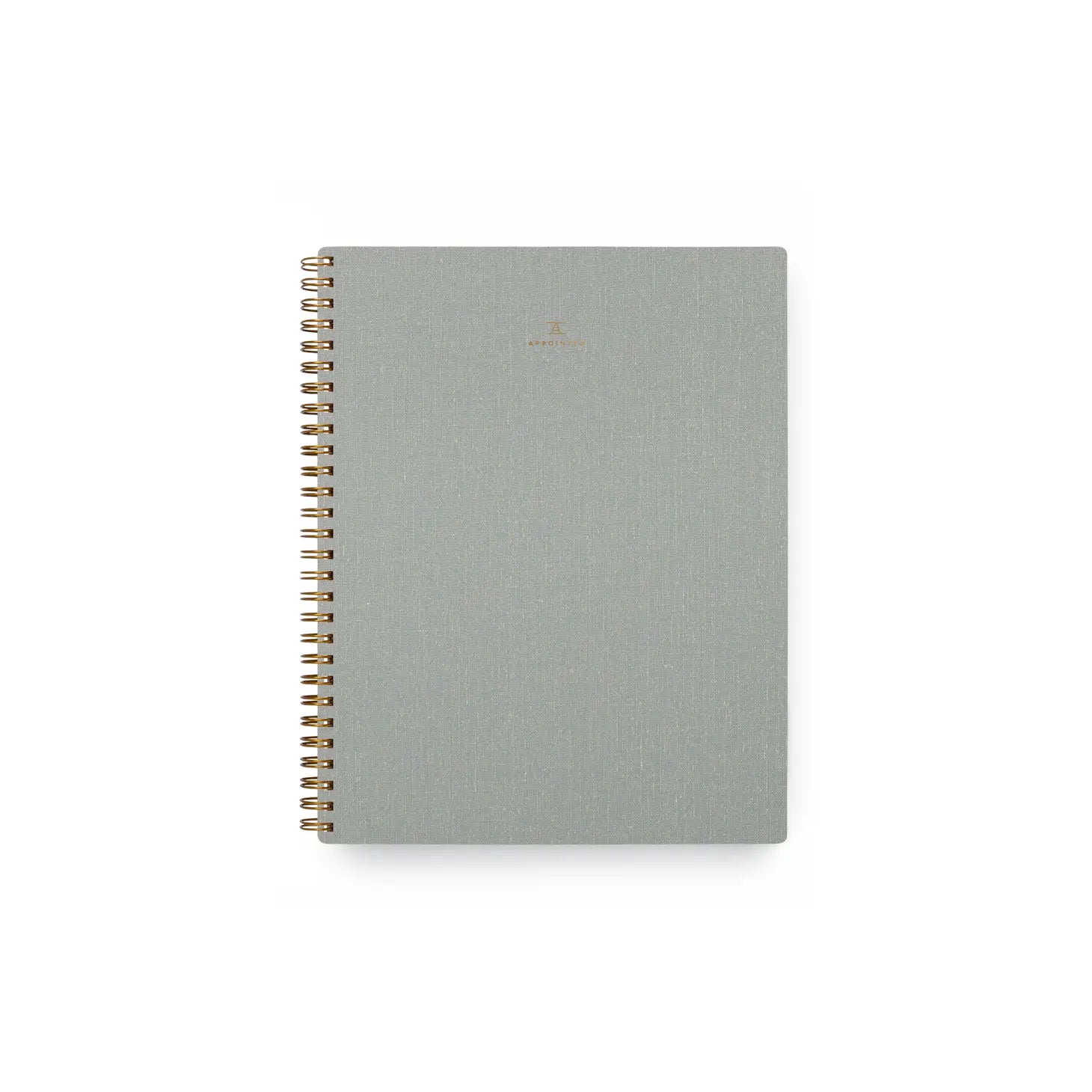 Appointed Coiled Notebook Lined - Dove Grey