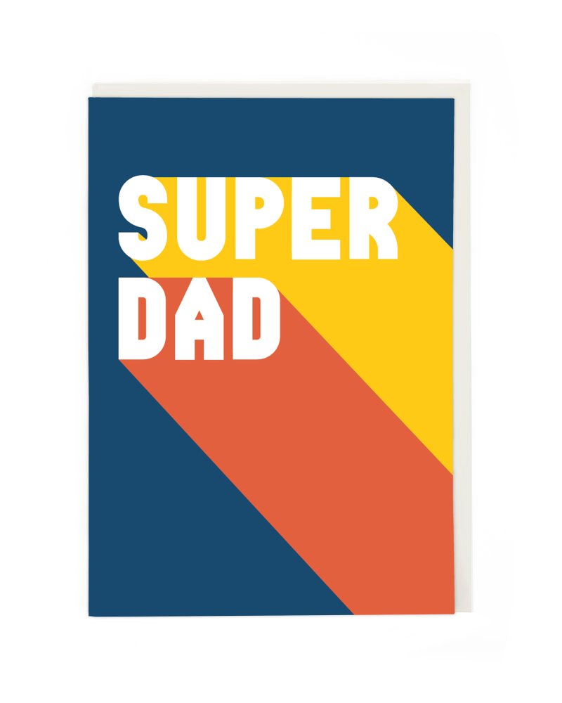 Cath Tate Greeting Card - Super Dad
