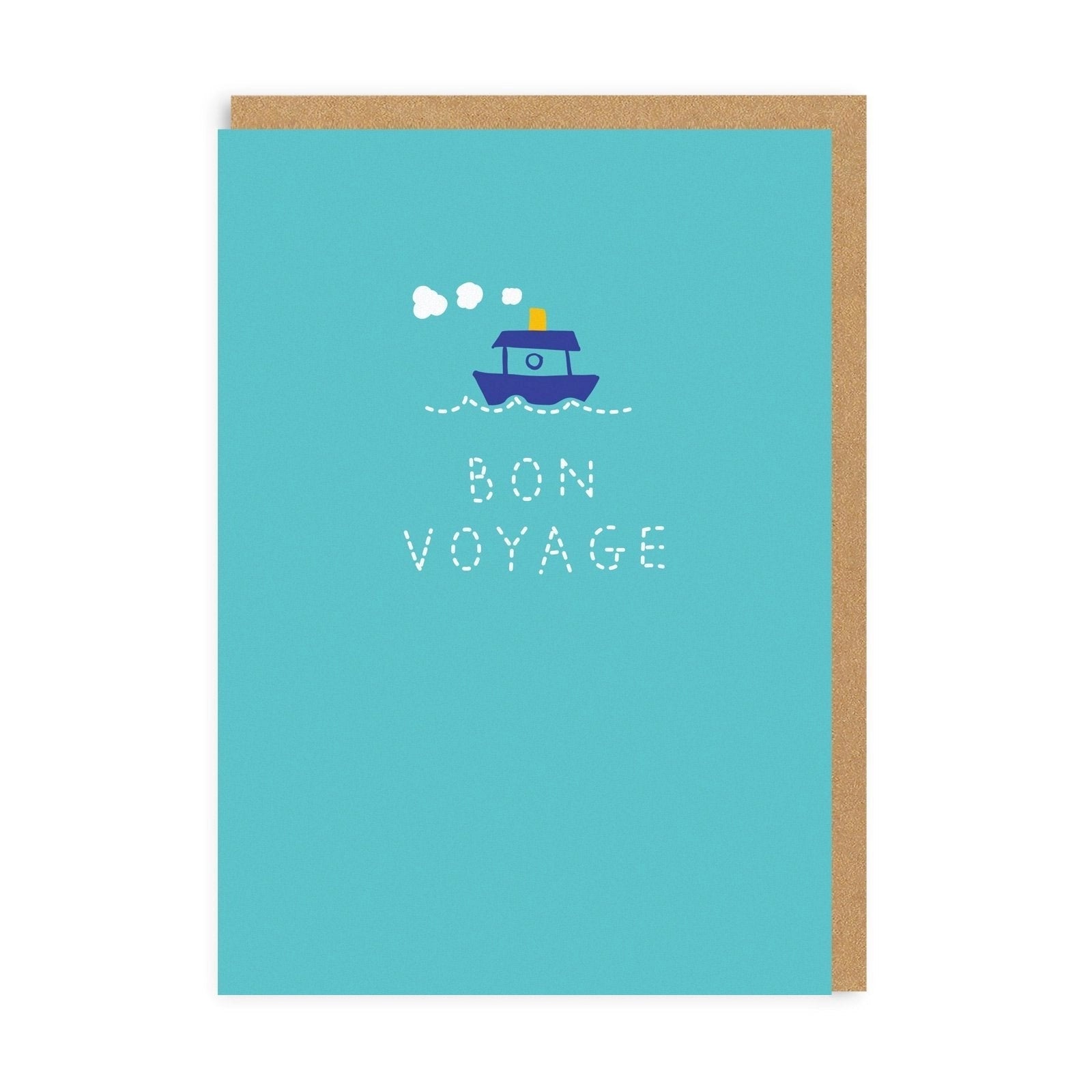Ohh Deer Greeting Card - Bon Voyage