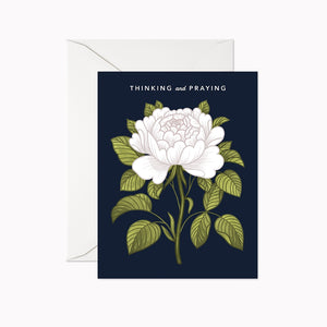 Linden Paper Co. Greeting Card - Thinking and Praying
