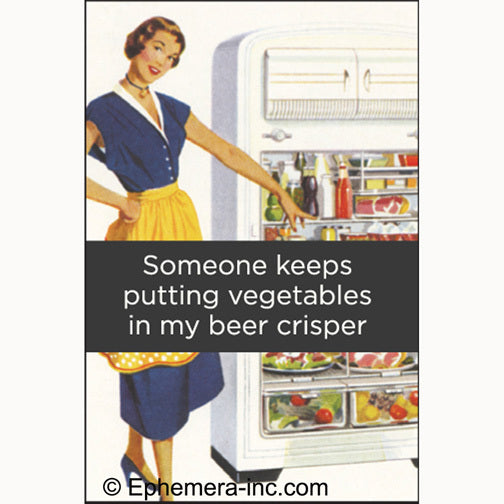 Ephemera Magnet - Beer Crisper