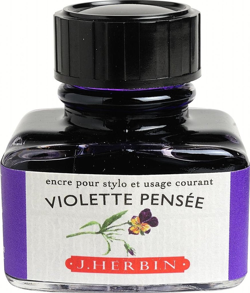 J. Herbin Bottle Ink - 30ml - Violette Pensee