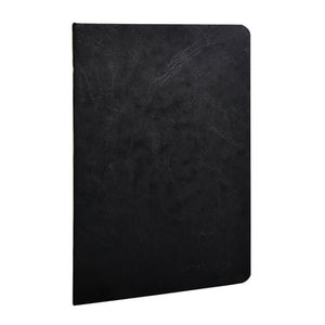 Clairefontaine Notebook Stapled A5 Lined - Black