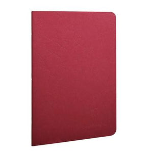 Clairefontaine Notebook Stapled Mini Lined - Red