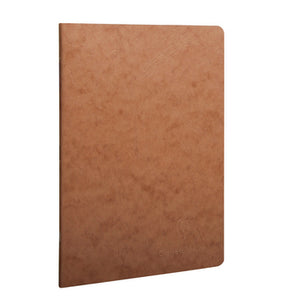 Clairefontaine Notebook Stapled A5 Lined - Tan