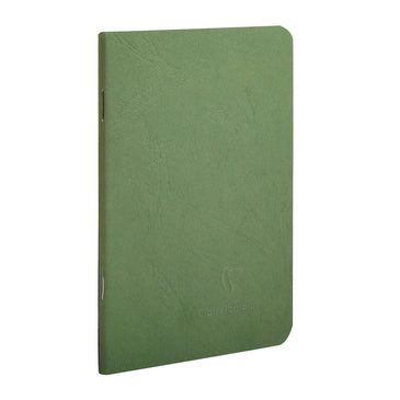 Clairefontaine Notebook Stapled Mini Lined - Green