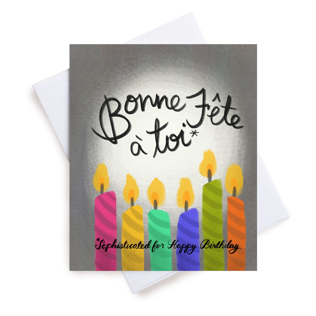 Meaghan Smith Greeting Card - Bonne Fete A Toi