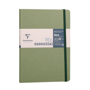 Clairefontaine Notebook My Essential A5 Dot Grid - Green