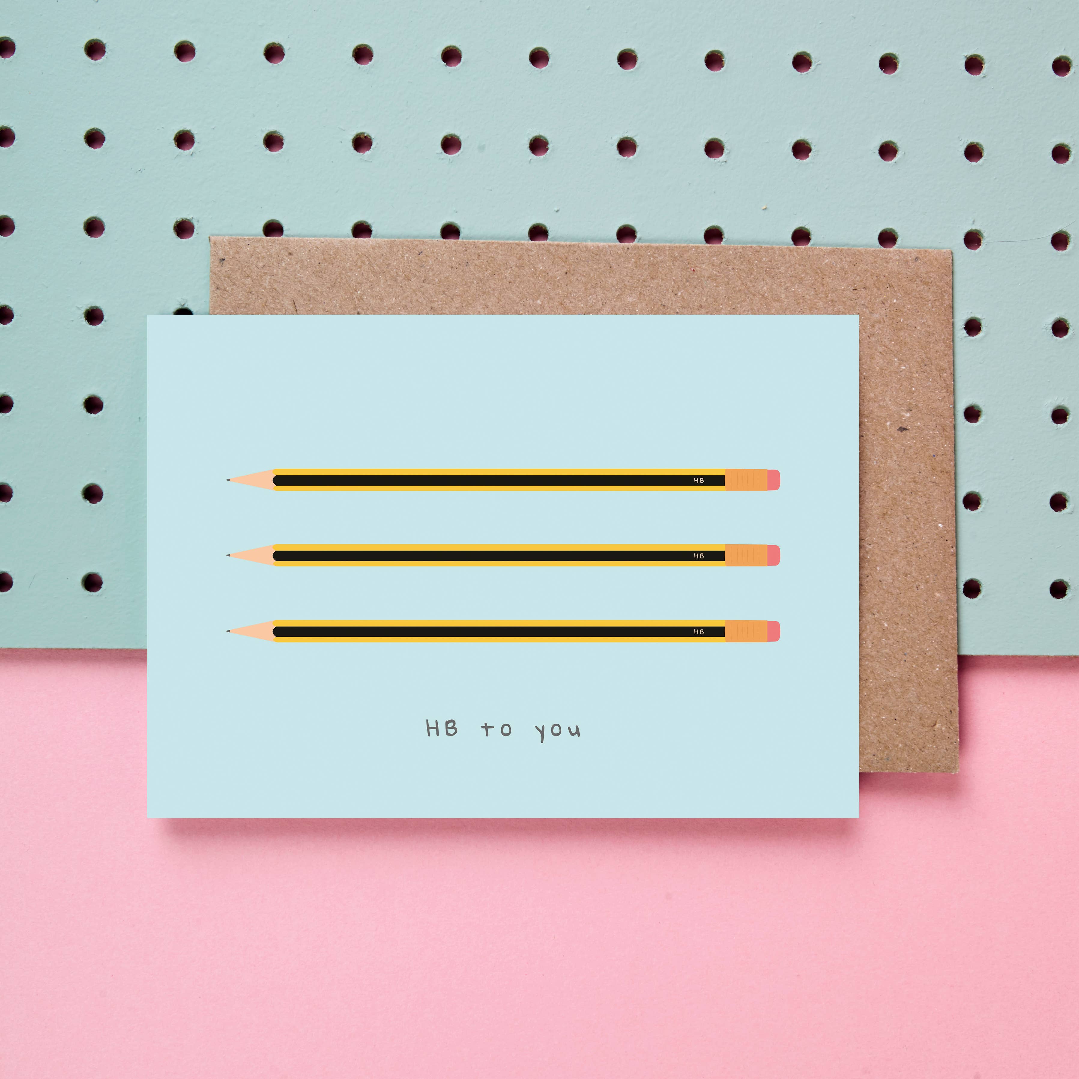 Greeting Card - Hb Pencil