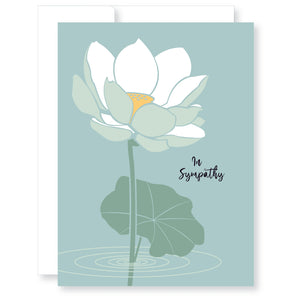 GreatArrow Graphics Greeting Card - Water Lily
