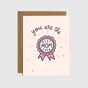 Brittany Paige Greeting Card - Best Mom Ever Sticker