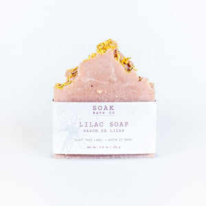 Soak Bath Co Soap - Lilac