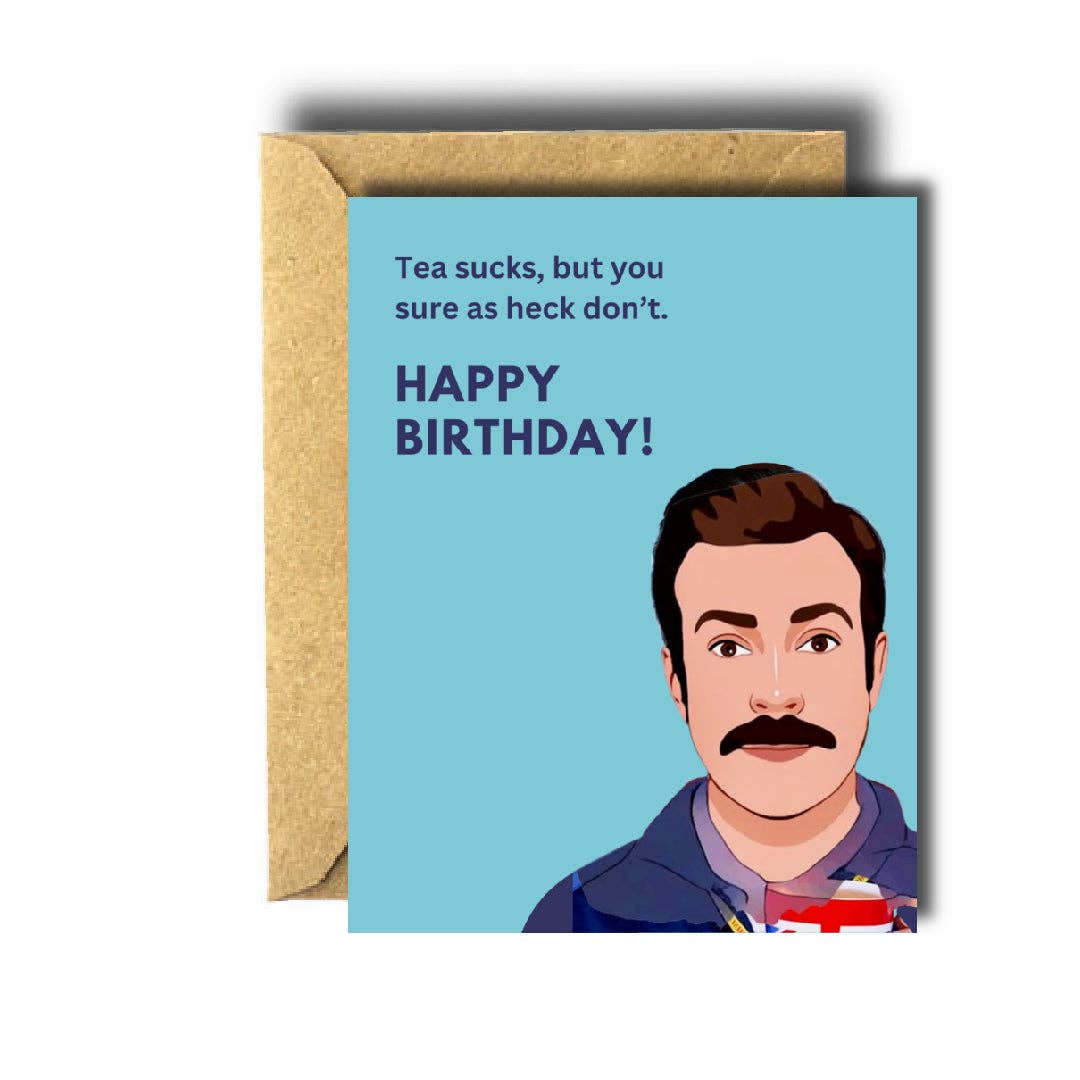 Bee Unique Greeting Card - Ted Lasso Birthday