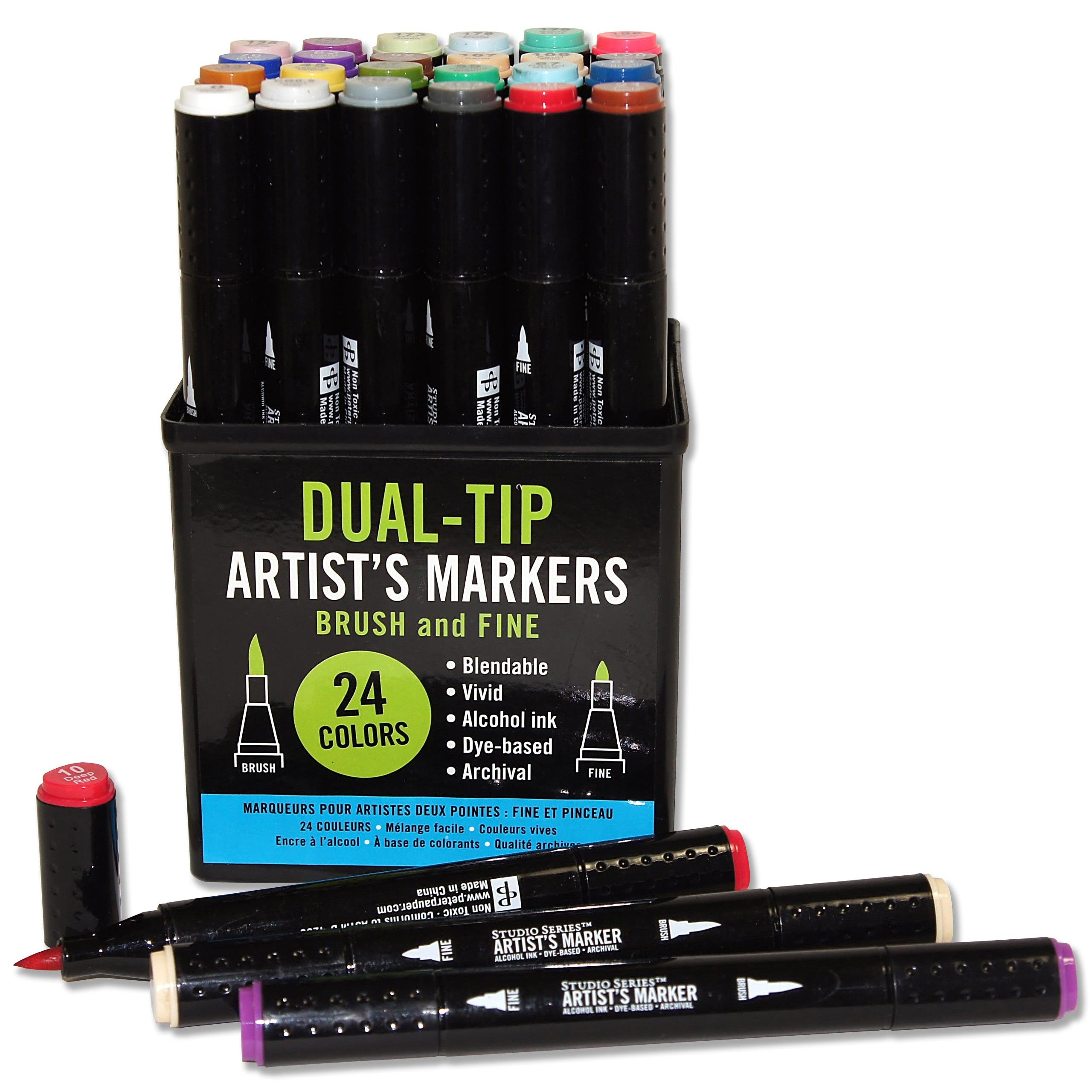 Studio Series Dual-Tip Professional Artist's Markers - Getty Museum Store