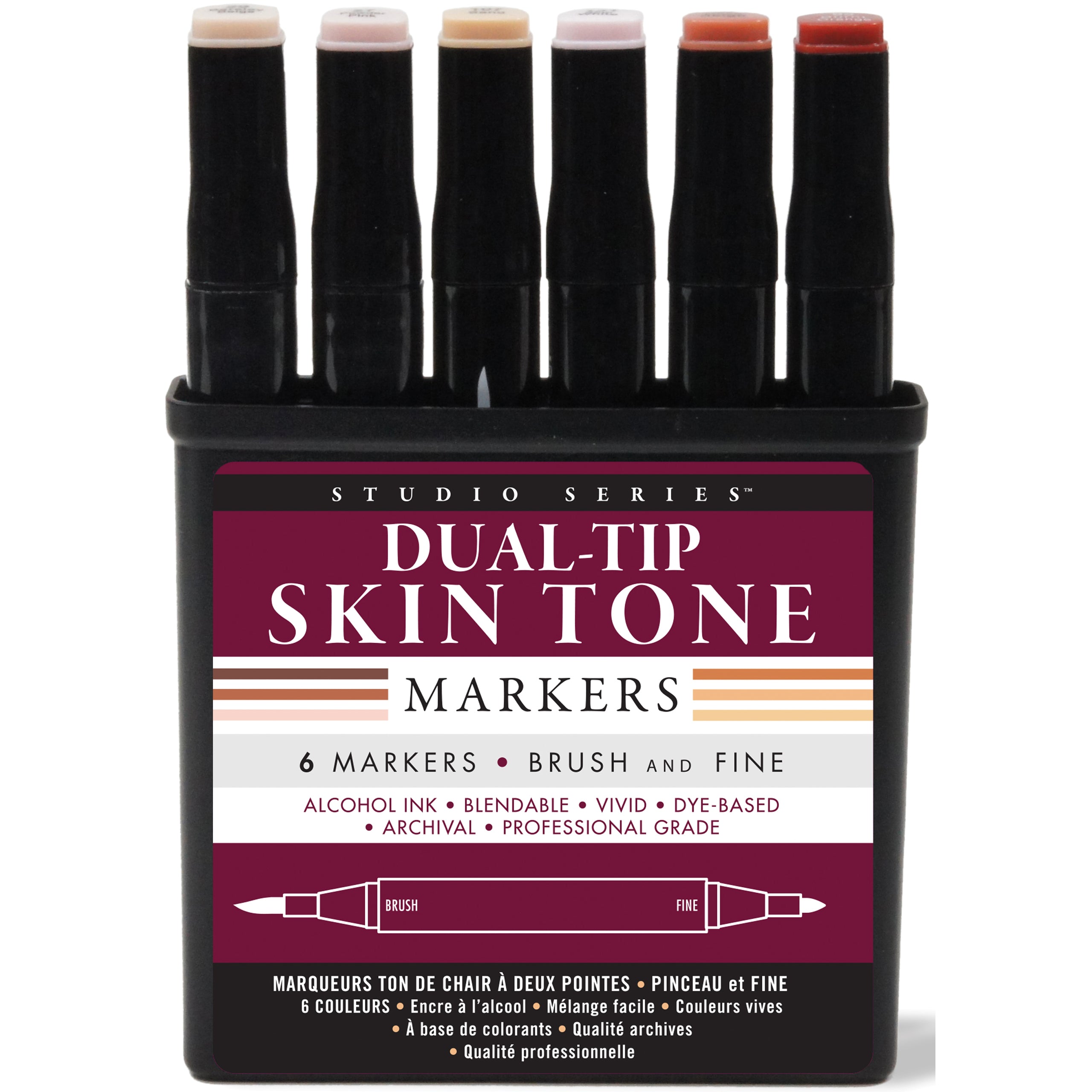 Studio Series Markers - Dual-Tip Skin Tone