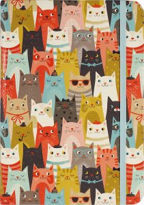 Peter Pauper Notebook - Small Cats
