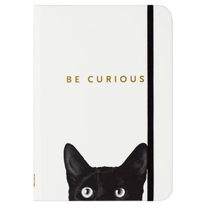 Peter Pauper Notebook - Small Curious Cat