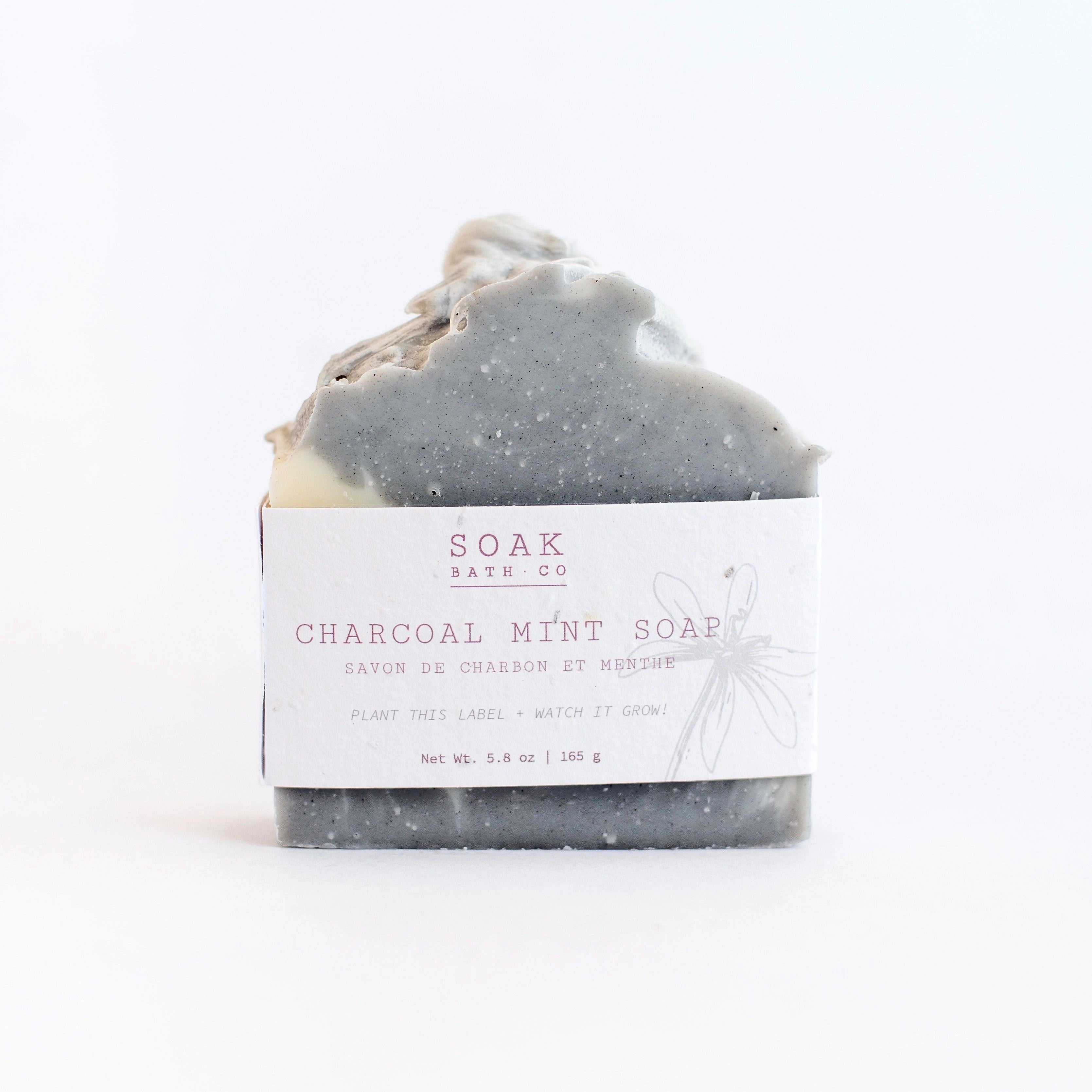Soak Bath Co Soap - Charcoal Mint