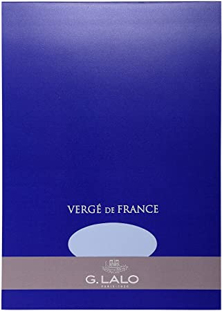 G. Lalo Vergé de France Writing Block - A4 Blue