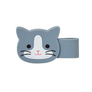 Magnetic Clip - Grey Cat
