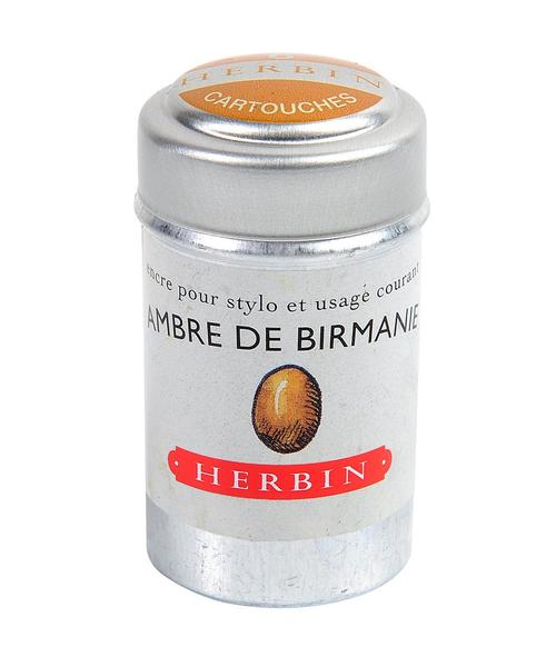 J. Herbin Ink Cartridges - Ambre de Birmanie