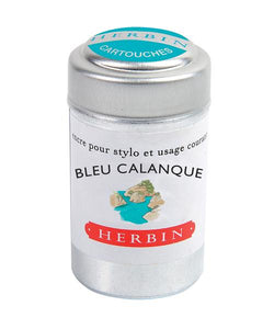 J. Herbin Ink Cartridges - Bleu Calanque