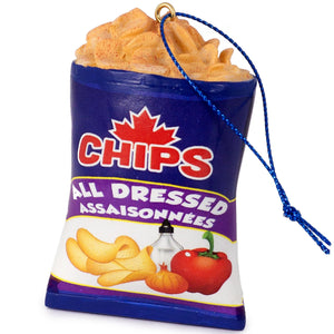 All Dressed Chips Ornament