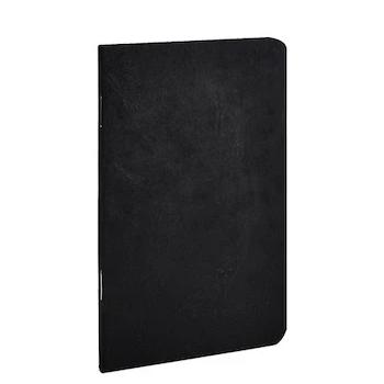 Clairefontaine Notebook Stapled Mini Lined - Black