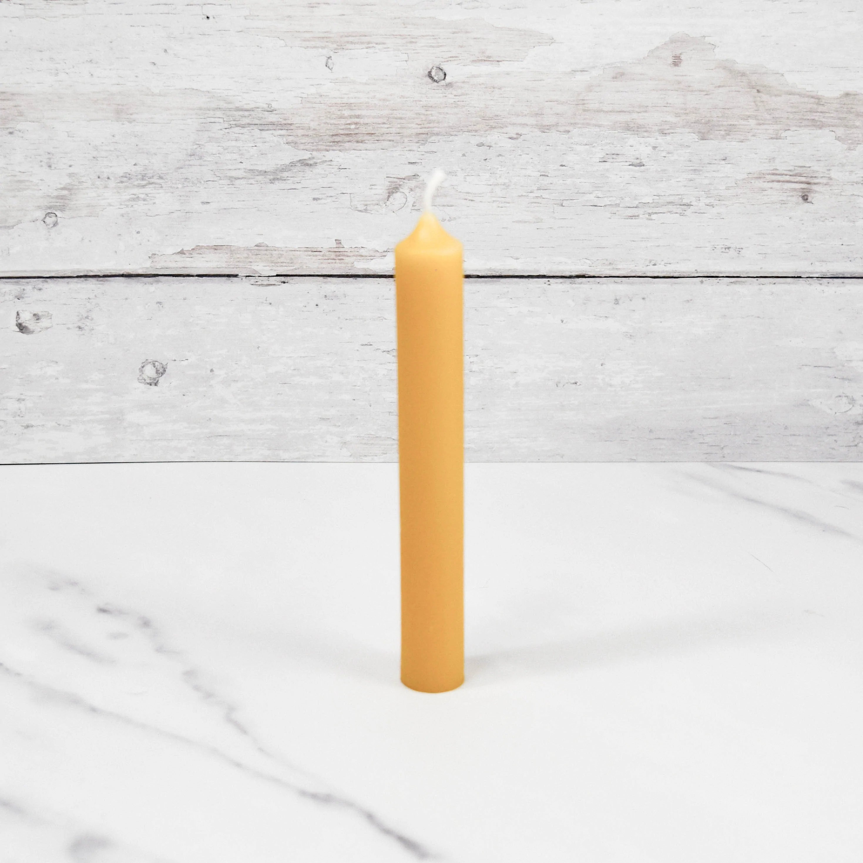 Beeswax Candles- 6" Natural Tube