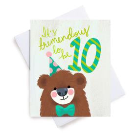 Meaghan Smith Greeting Card - It's Tremendous To Be 10