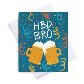 Meaghan Smith Greeting Card - HBD Bro