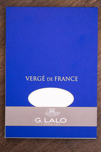 G. Lalo Vergé de France Writing Block - A5 Extra White