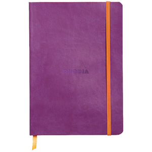 Rhodia Soft Cover Notebook A5 Lined - Purple