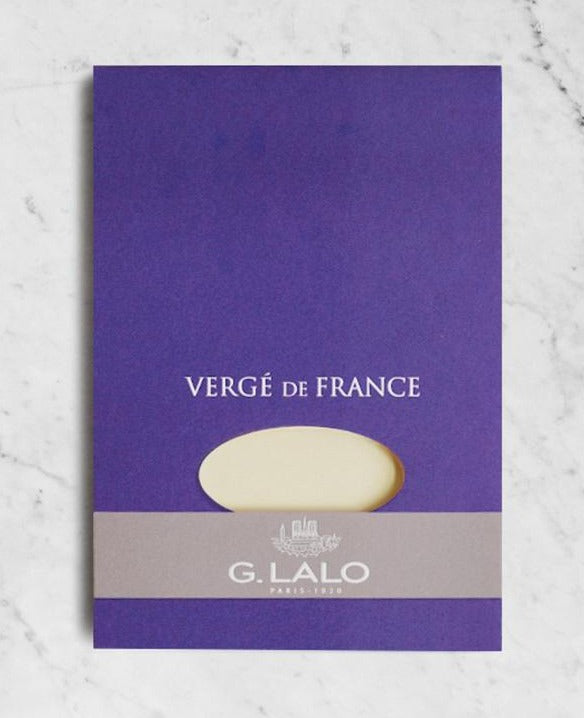 G. Lalo Vergé de France Writing Block - A5 Ivory