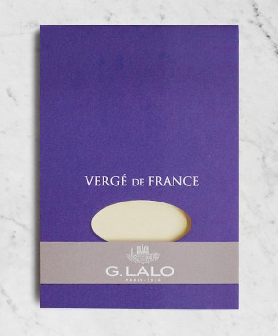 G. Lalo Vergé de France Writing Block - A4 Ivory