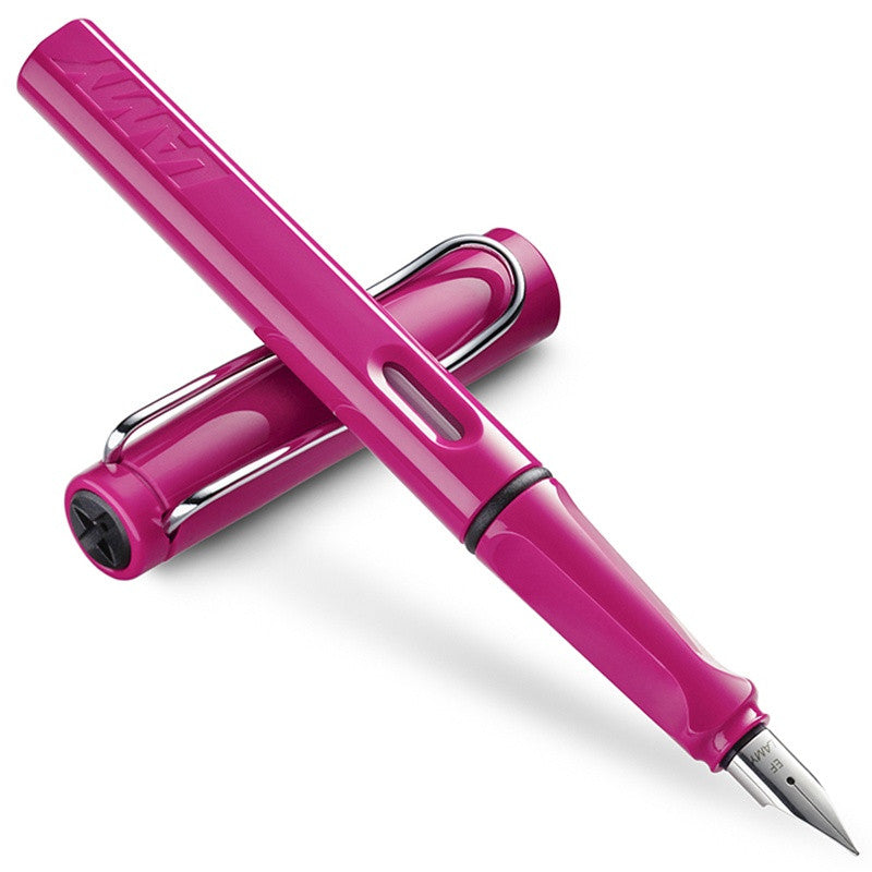 Lamy Safari Fountain Pen - Pink Fine
