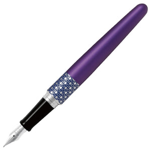 Pilot Fountain Pen Metropolitan - Violet Ellipse - Fine