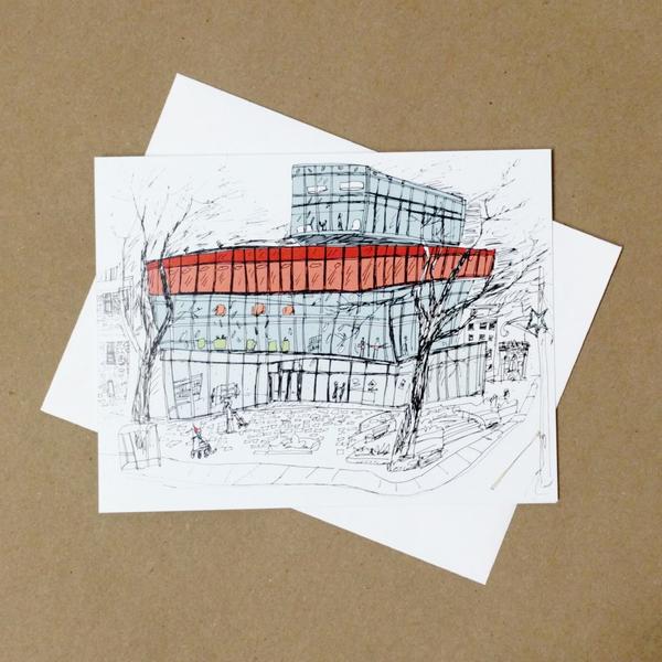 Emma Fitzgerald Greeting Card - Halifax Central Library