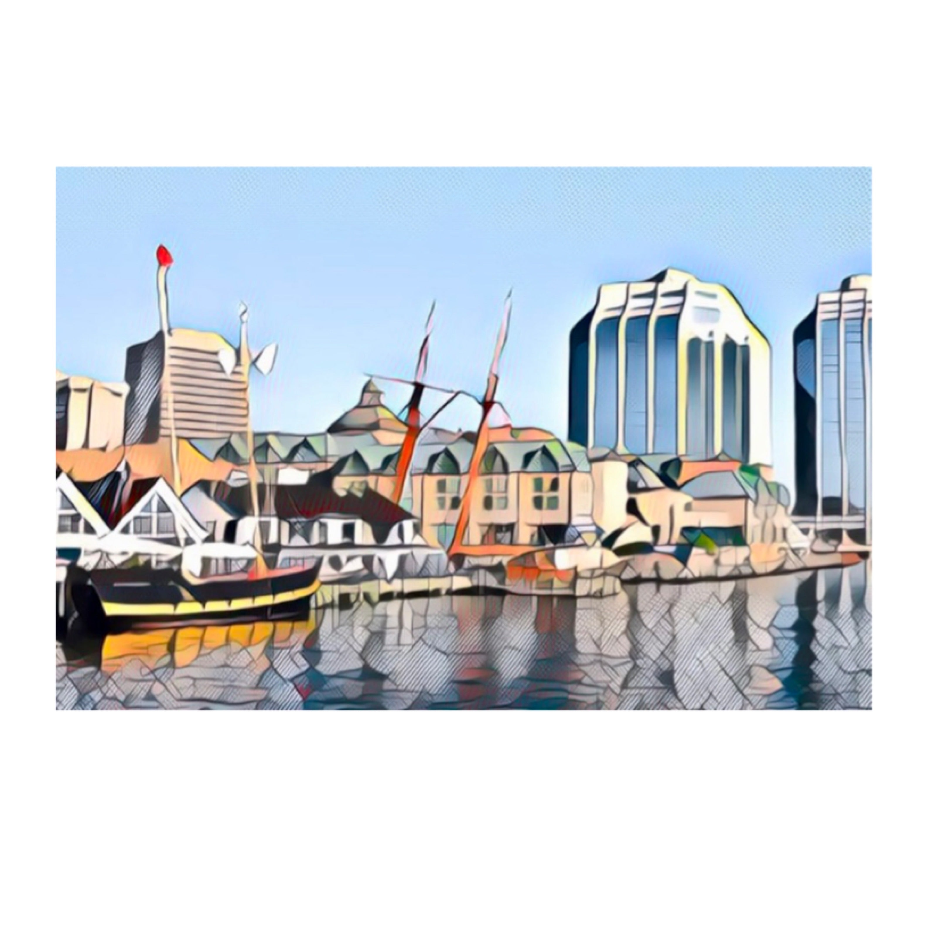 Postcard - Halifax Waterfront