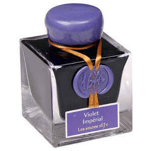 J. Herbin Bottle Ink - 50ml - 1670 Violet Imperial