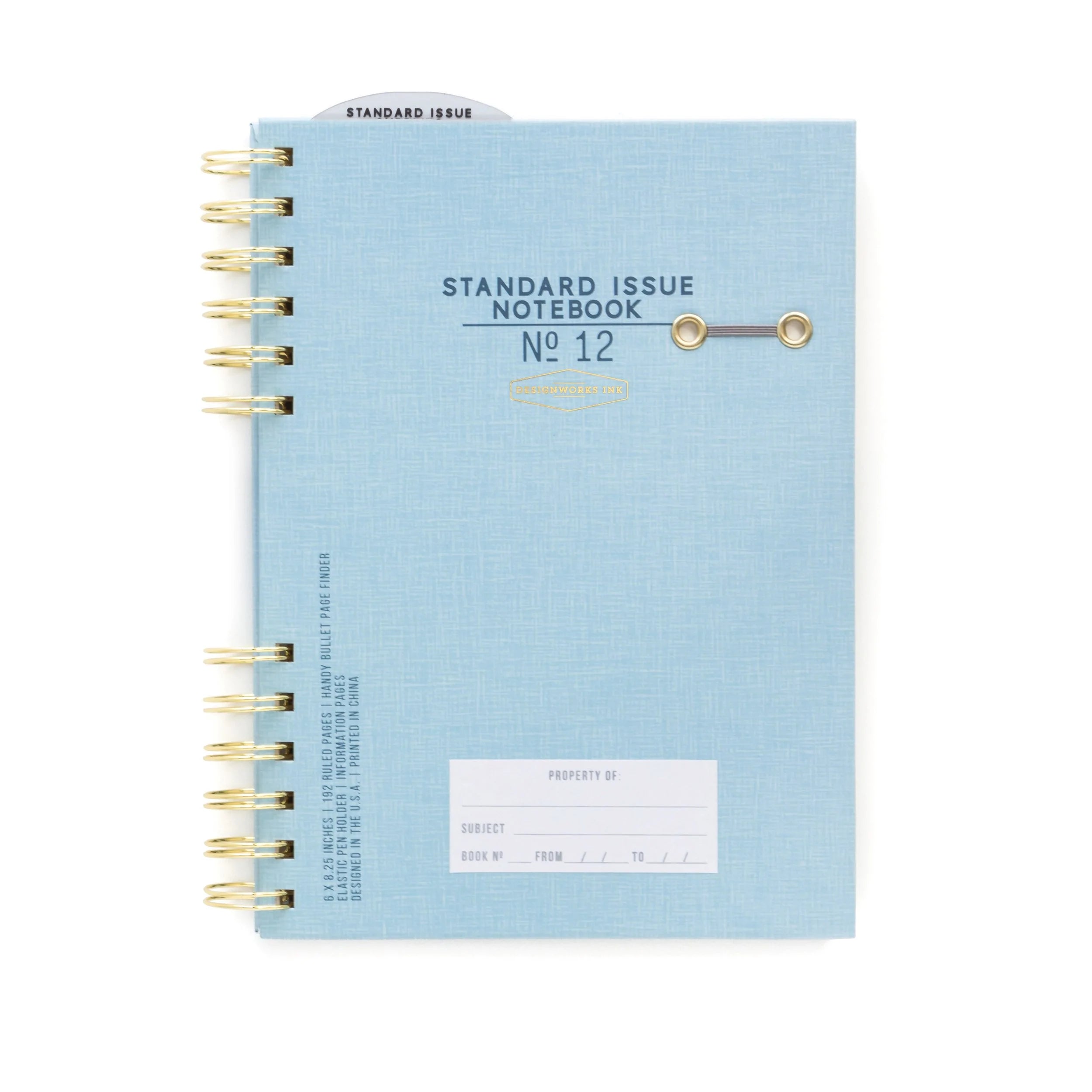 Notebook - Standard Issue No. 12 Blue