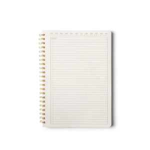 Notebook - Medium Twin Wire Ivory