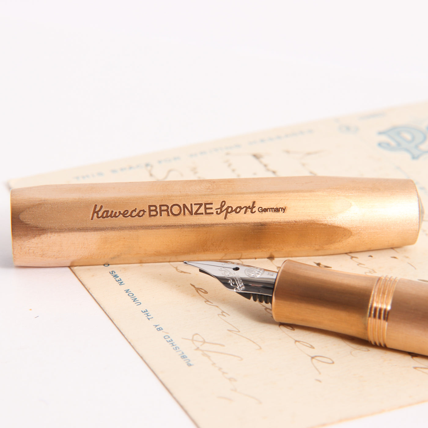 Kaweco Bronze Sport Fountain Pen - Extra Fine – Duly Noted Stationery