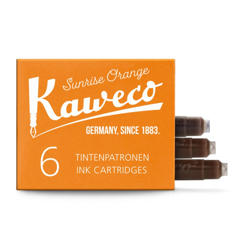 Kaweco - Ink Cartridges - Sunrise Orange