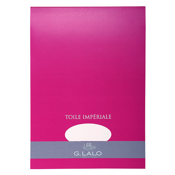 G. Lalo Toile Imperiale Writing Block - A5 White