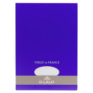 G. Lalo Vergé de France Writing Block - A4 White