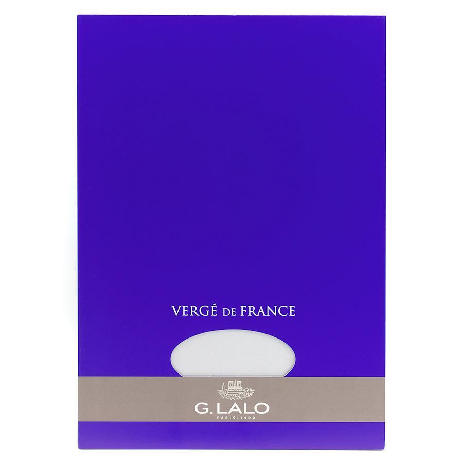 G. Lalo Vergé de France Writing Block - A5 White
